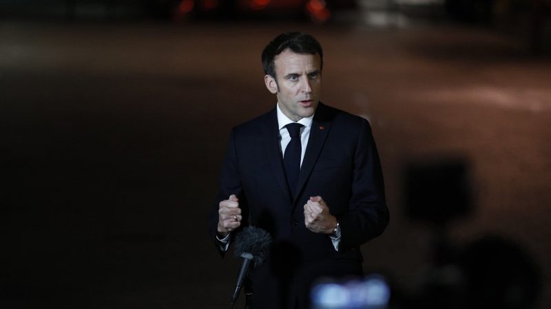 Macron Mencegah Perang Eropa Dan Membentuk Kemanan Eropa
